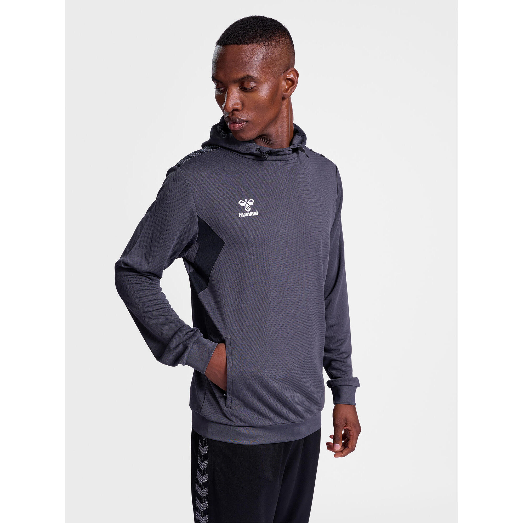 Poliestrowa bluza z kapturem Hummel Authentic