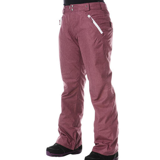 Ski-/Snowboardhose Damen - LUCY burgundy