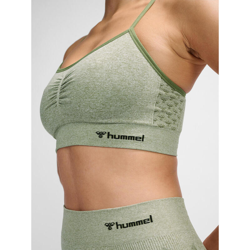 Hummel T-Shirt S/L Hmlci Seamless Scrunch Sports Bra