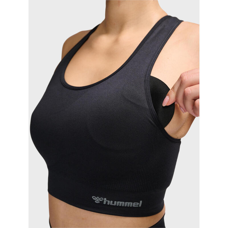 Hummel T-Shirt S/L Hmltif Seamless Padded Sports Bra