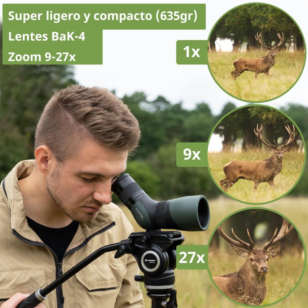 Telescopio terrestre 9-27x56 Pirsch Gen II per Guardia degli uccelli, Caccia 2/7