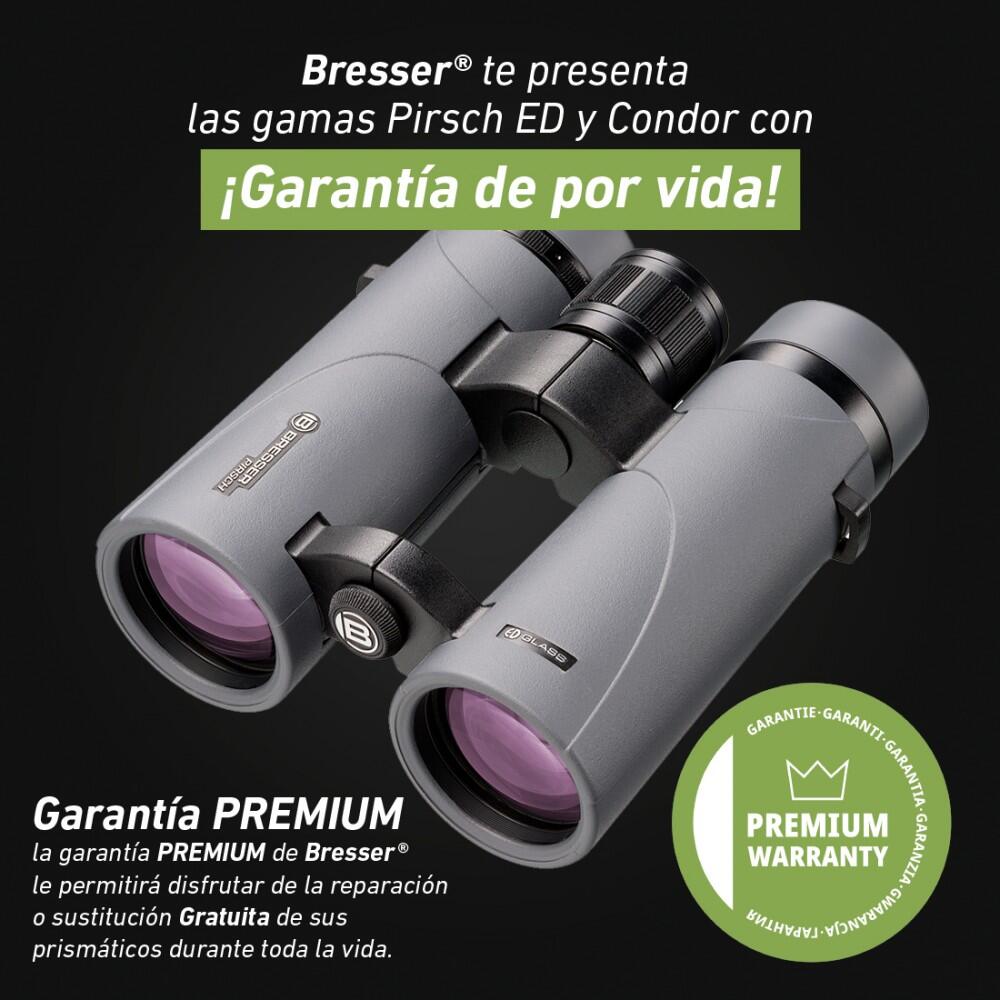 Prismáticos profesionales Pirsch ED 8X42 con Revestimiento y Corrector de Fase 2/6