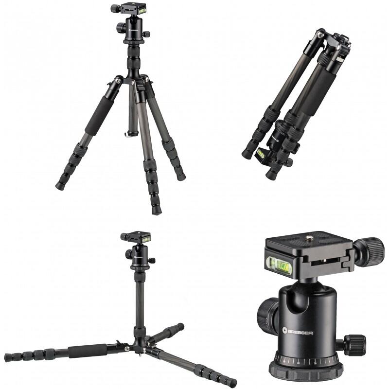 Tripé BR-2504X8C-B1 tripé de carbono/ monopé utilizável Foto & Vídeo 2/5