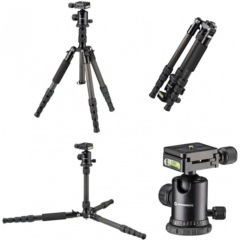 Tripod BR-2504x8c-B1 Carbon / USAble Monopodo Fotografia e video