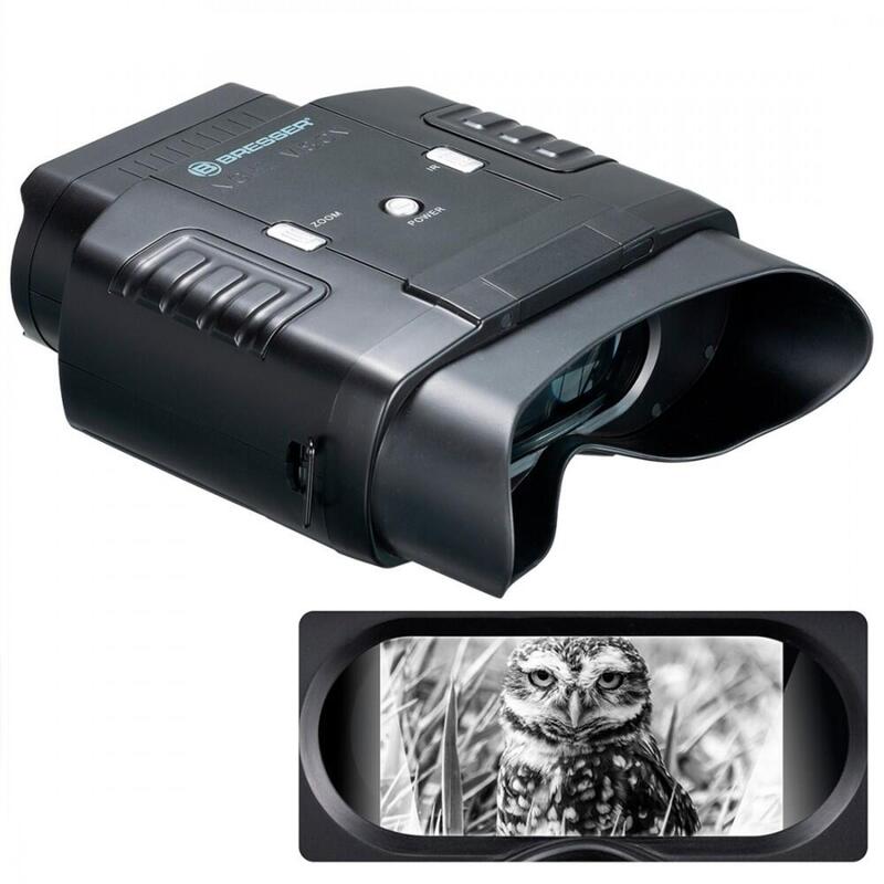Binocular de visión nocturna digital 3x20 para observar animales de noche