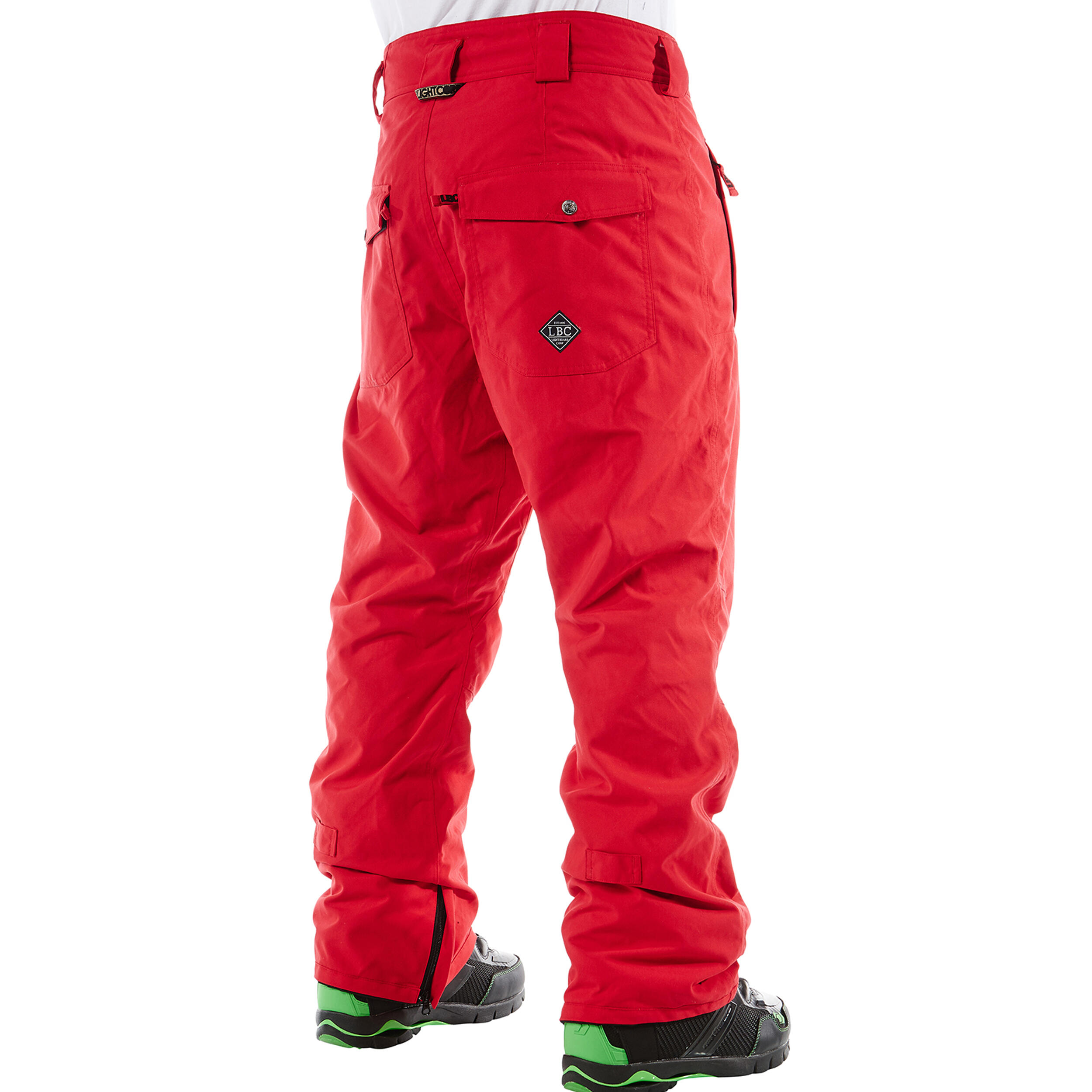 Ski-/Snowboardhose Herren - SPECIAL7 red 2/5