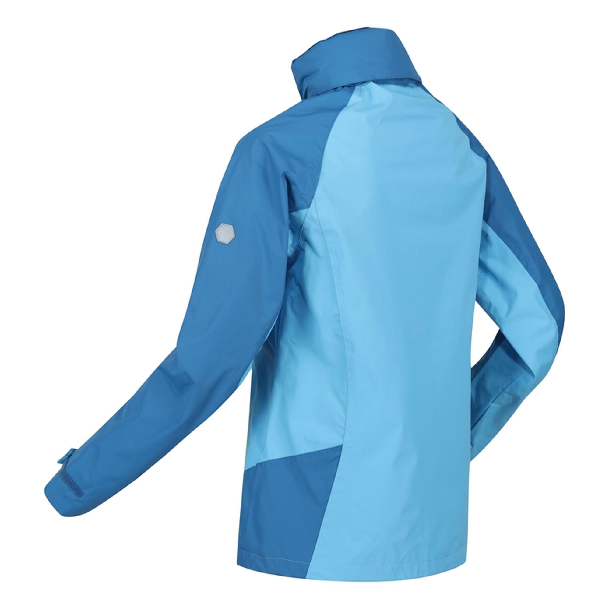 Womens/Ladies Calderdale IV Waterproof Jacket (Ethereal/Vallarta Blue) 4/5
