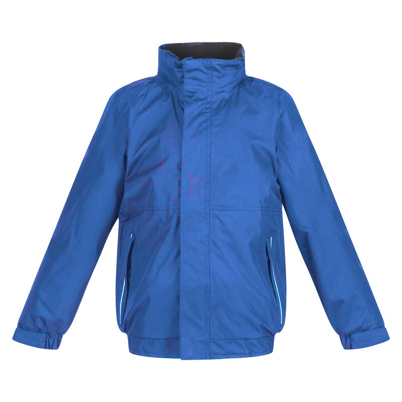 ThermoJacke, wasserdicht Kinder Königsblau/Marineblau