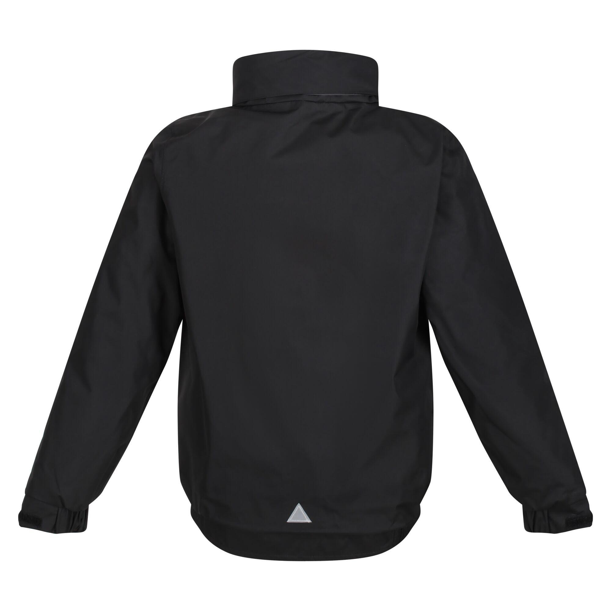 Giacca Impermeabile Unisex Regatta Nero/Cenere 3/5