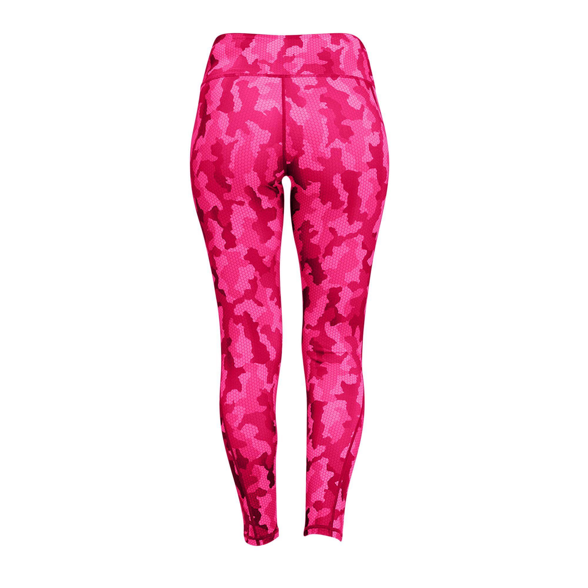 Tri Dri Womens/Ladies Performance Hexoflage Leggings (Camo Hot Pink) 2/3