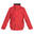 ThermoJacke, wasserdicht Kinder Rot/Marineblau