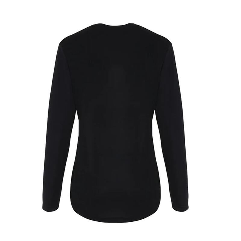 PerformanceLangarmshirt Damen Schwarz