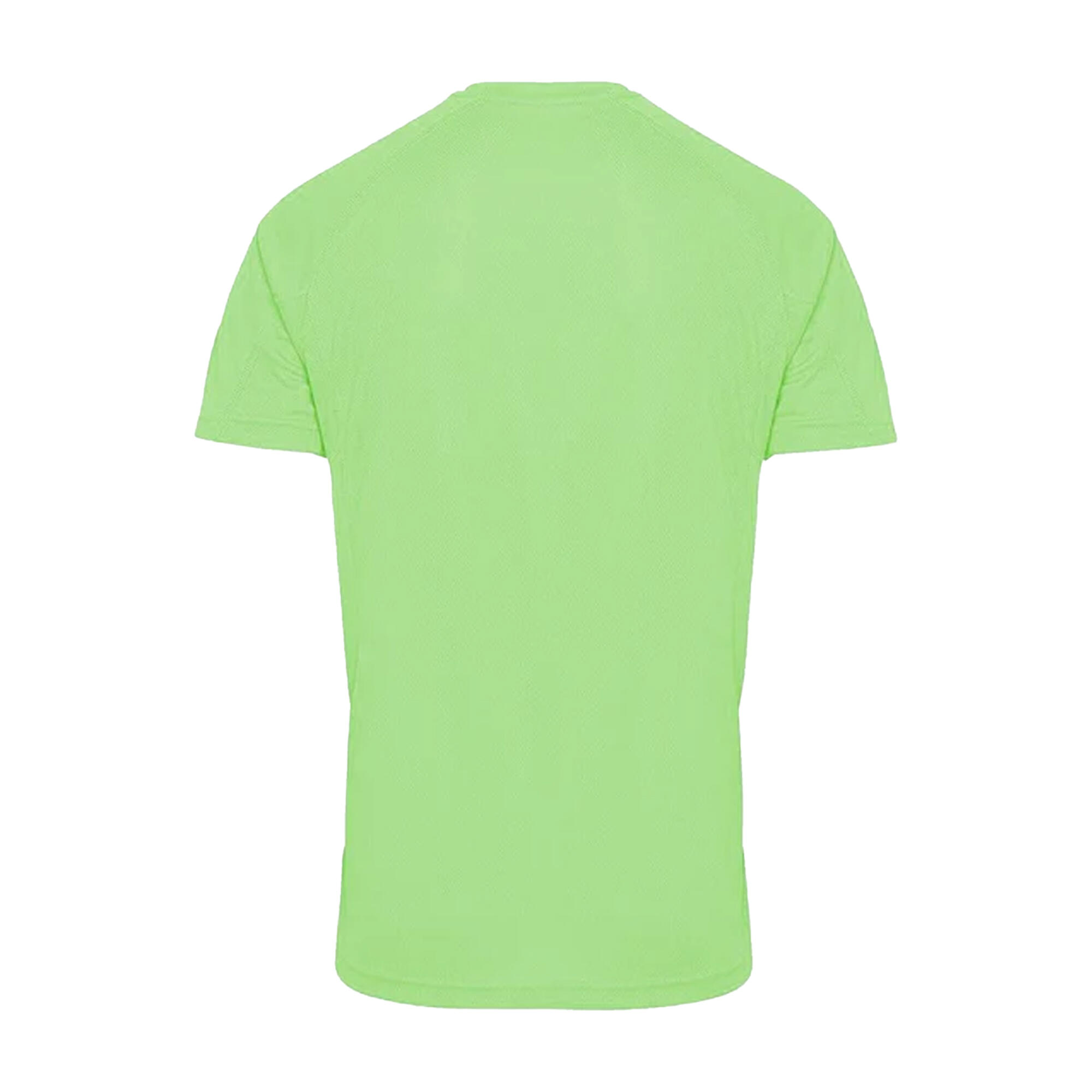 Tri Dri Maglietta A Manica Corta Uomo TriDri Verde Chiaro 2/3