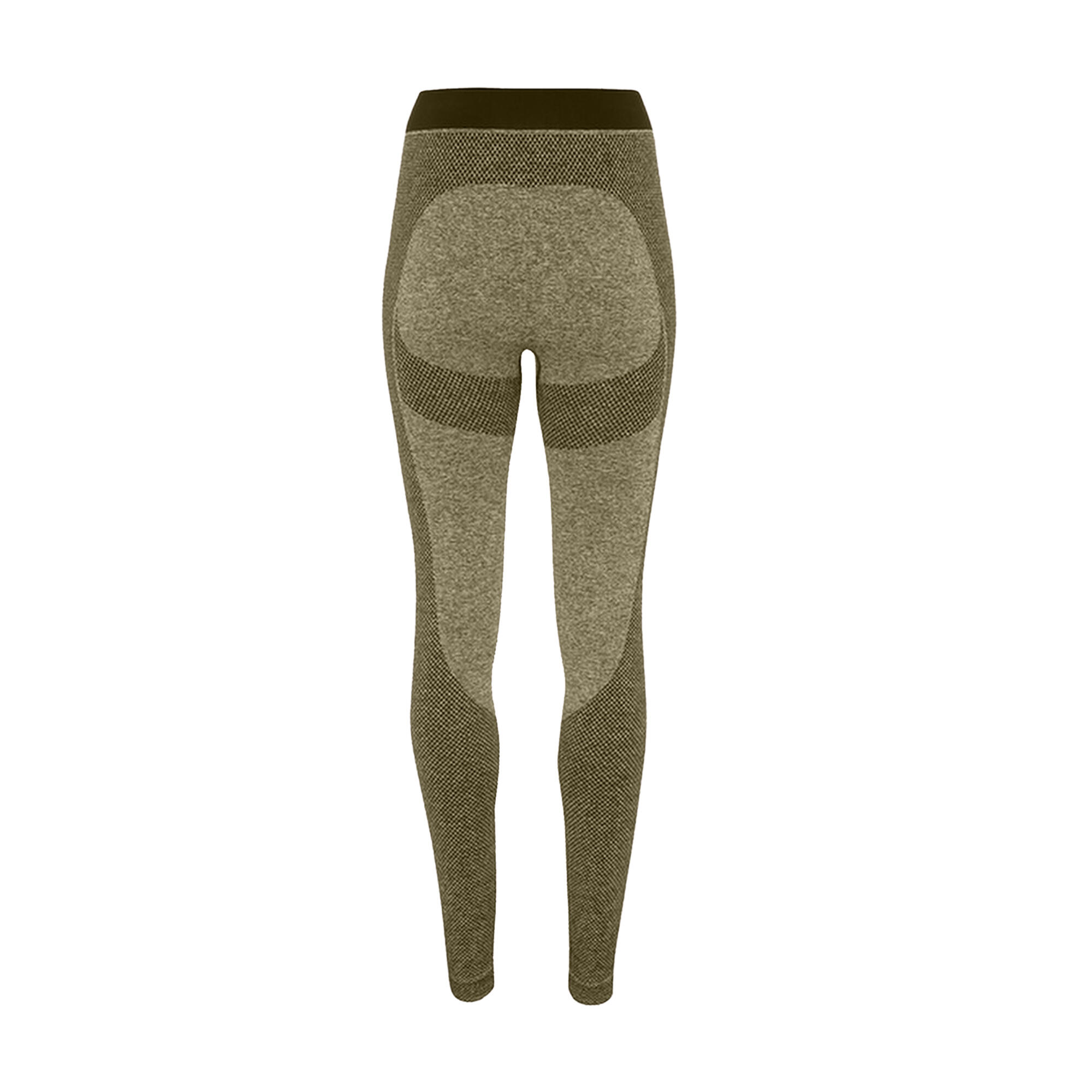 SportLeggings mit 3DPassform, nahtlos Damen Olive 2/2