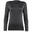 Baselayer Longsleeve Sportoberteil, langärmlig (2 StückPackung) Damen Schwarz