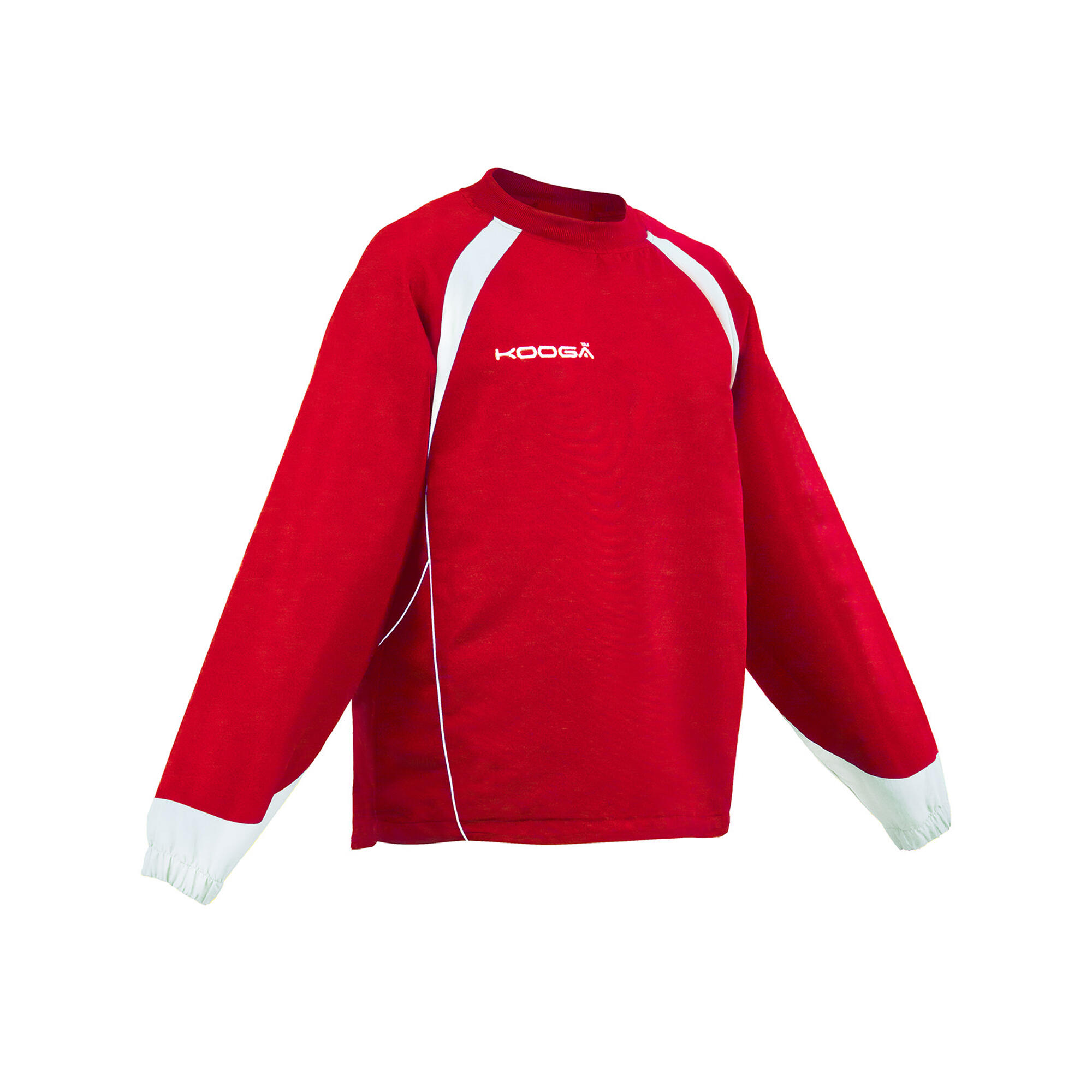 KOOGA Childrens Boys Vortex II Long Sleeve Training Top (Red/White)