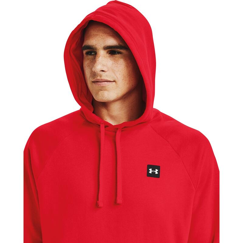 Sweat à capuche Homme (Rouge / Blanc)