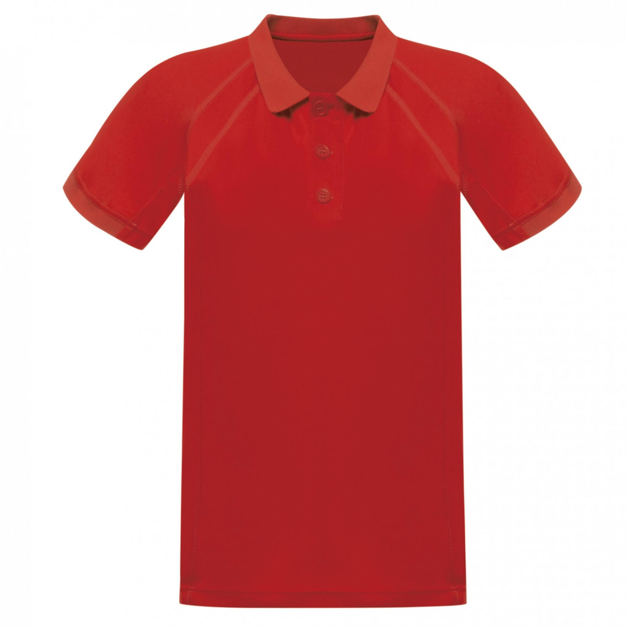 Men's short-sleeved polo shirt (Red)