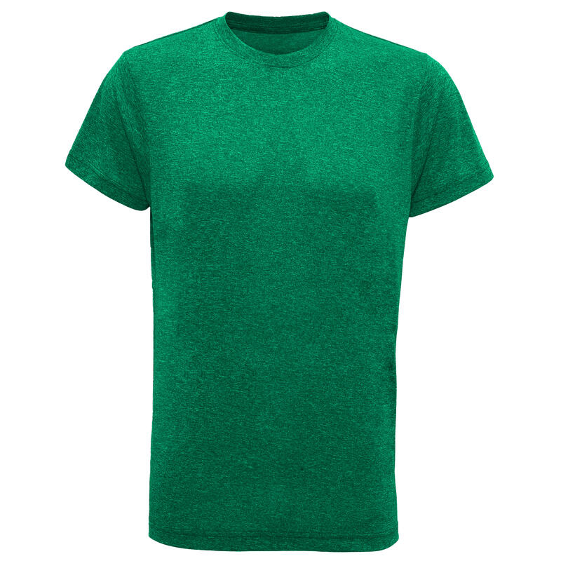 Tri Dri Tshirt de fitness à manches courtes Homme (Mélange de vert forêt et de