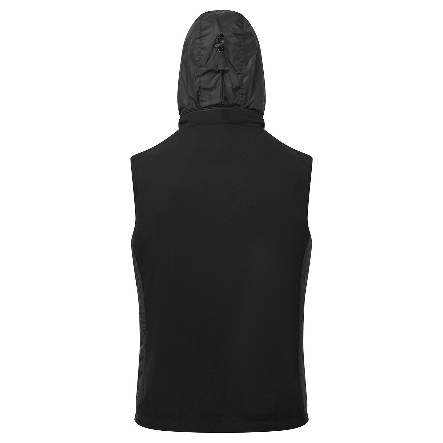 Mens Hybrid Gilet (Black) 2/3