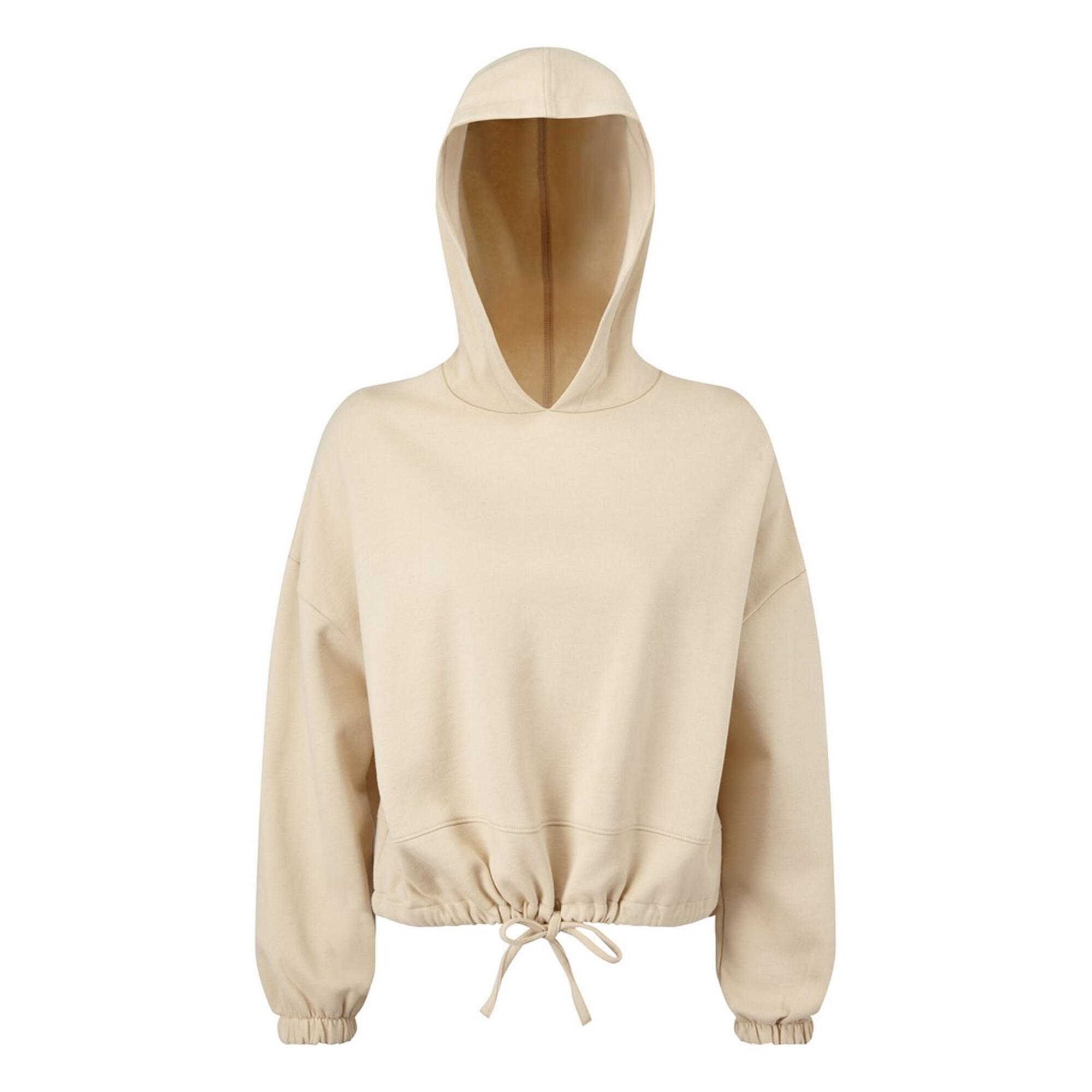 TRIDRI Womens/Ladies Oversized Crop Hoodie (Cool)