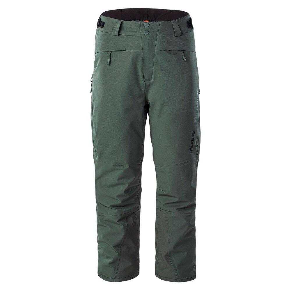 IGUANA Mens Otho Ski Trousers (Deep Forest/Black)
