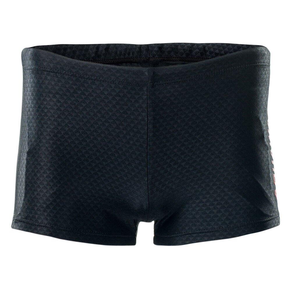 Aquawave - Short De Bain Carbo Homme (noir / Orange Sanguine) - Boardshort - Noir|orange - 48 Xl - Decathlon