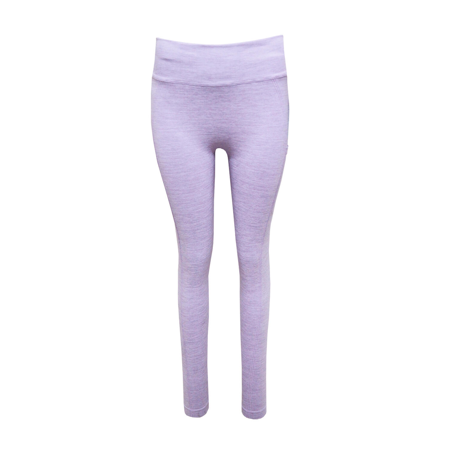 TRIDRI Womens/Ladies Melange Sculpted Seamless 3D Leggings (Lilac)