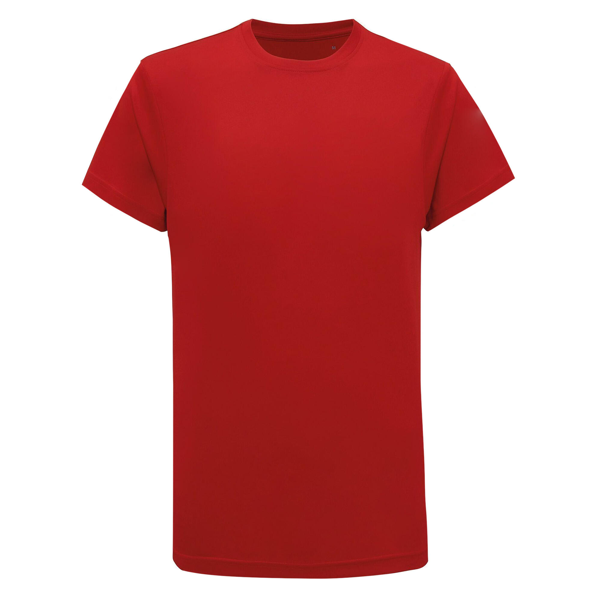TRIDRI Mens Performance Recycled TShirt (Fire Red)