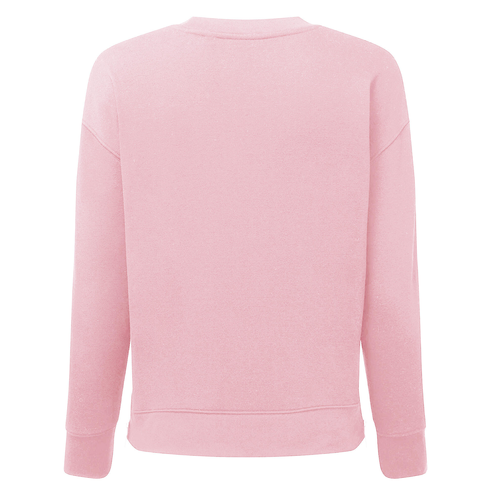 Womens/Ladies Zipped Sweatshirt (Light Pink) 2/3