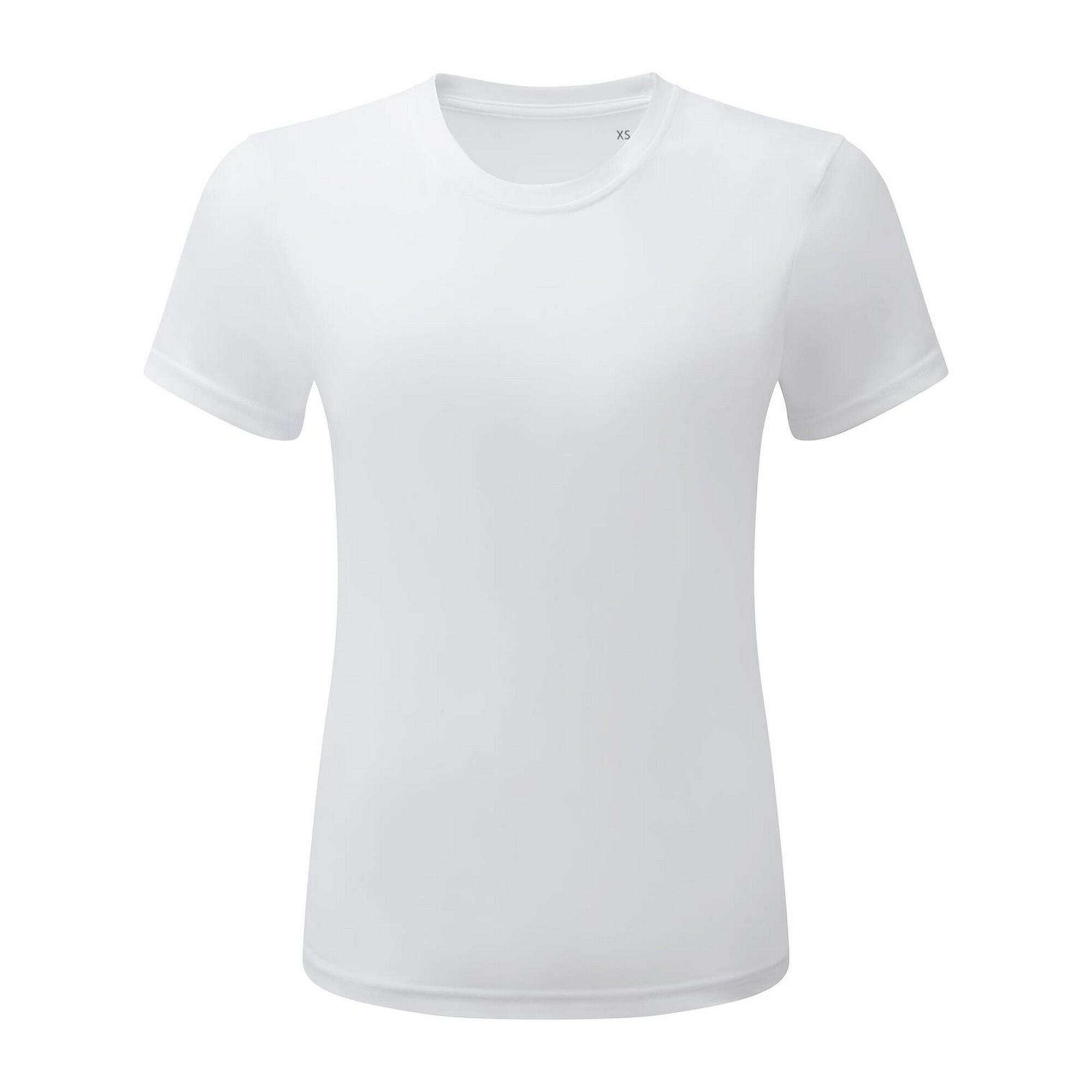 TRIDRI Maglietta Active Riciclato Donna TriDri Bianco