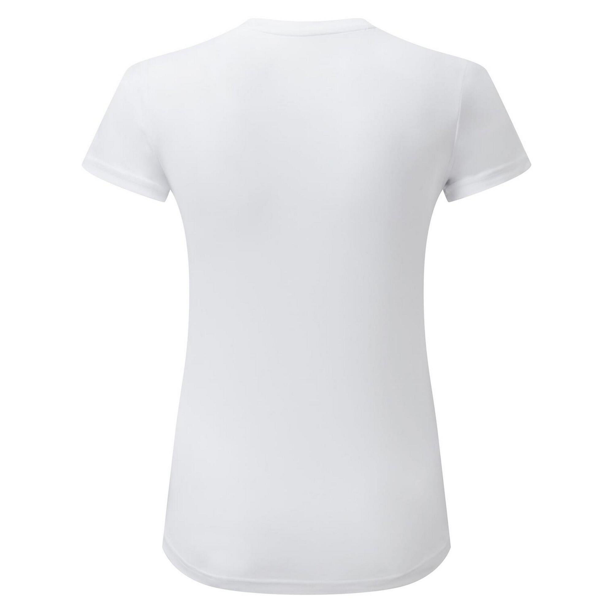 Womens/Ladies Active TShirt (White) 2/3