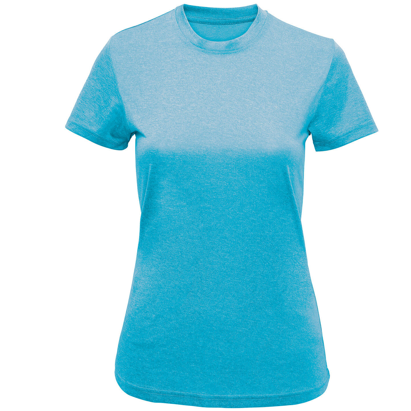TRIDRI Womens/Ladies Melange Performance Recycled TShirt (Turquoise)
