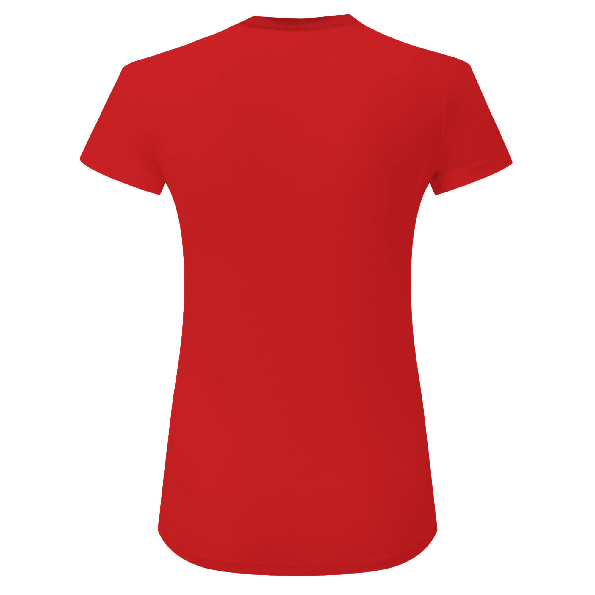 Womens/Ladies Active TShirt (Fire Red) 2/3