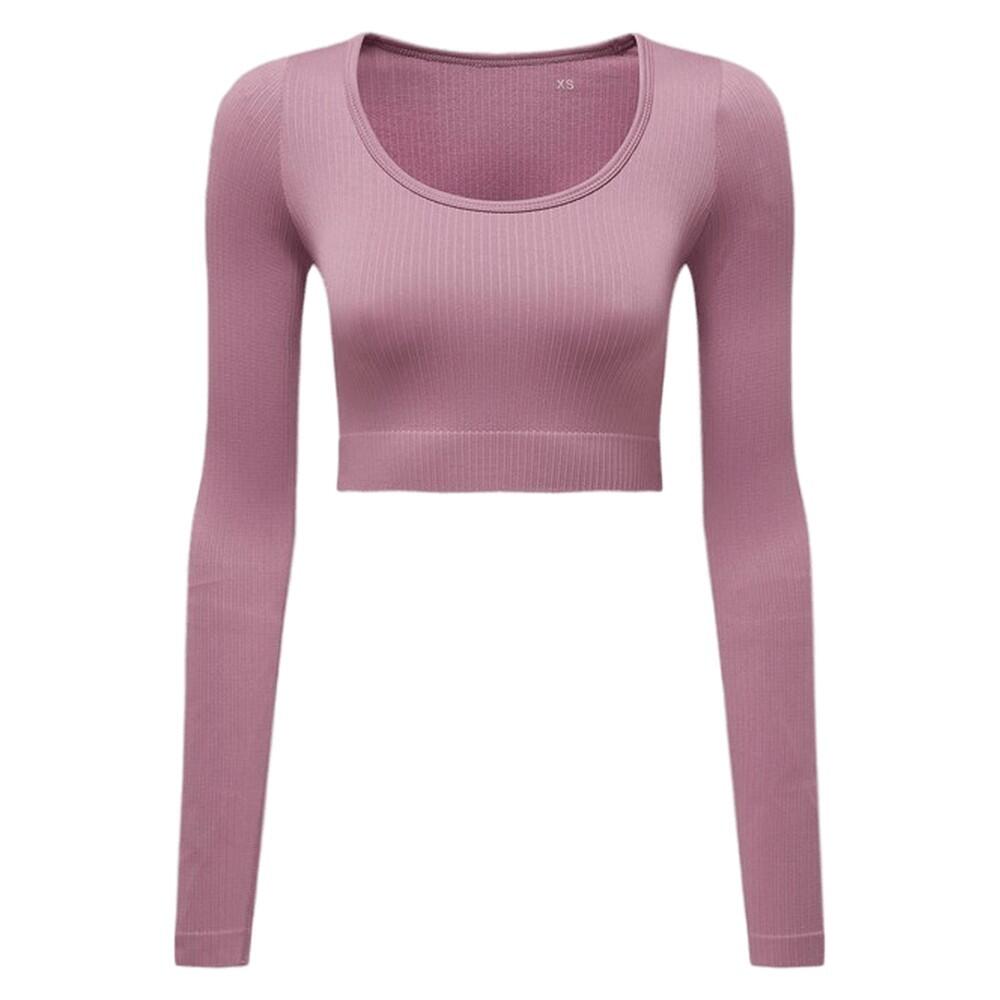 Women's crop top (Mauve)