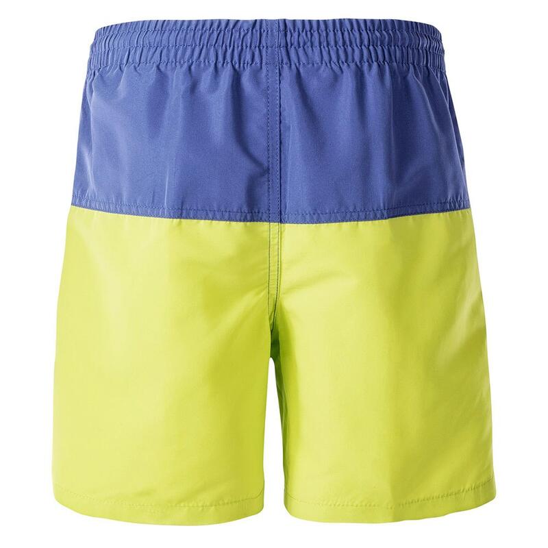 Short de bain DRAKON Enfant (Jaune vif / Bleu mer clair)