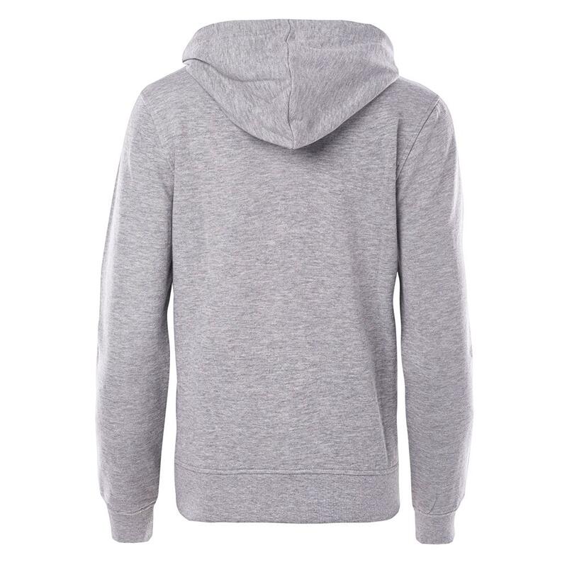 Sudadera con Cremallera Lady Sabarin para Mujer Gris Mezcla