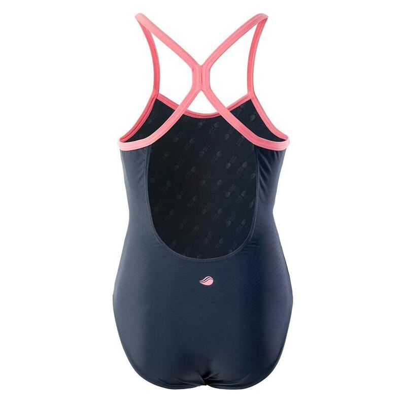 Costume Da Bagno Intero Logo Ragazze Aquawave Velanti Mirtillo Conchiglia