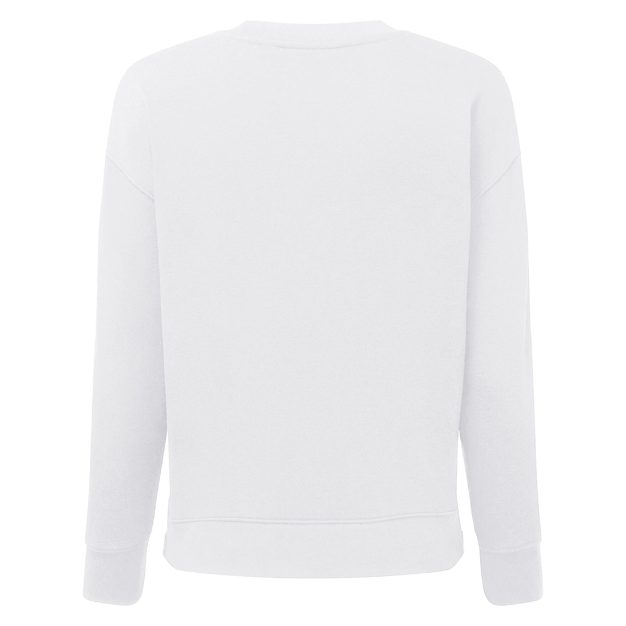 Felpa Con Cerniera Donna TriDri Bianco 2/3