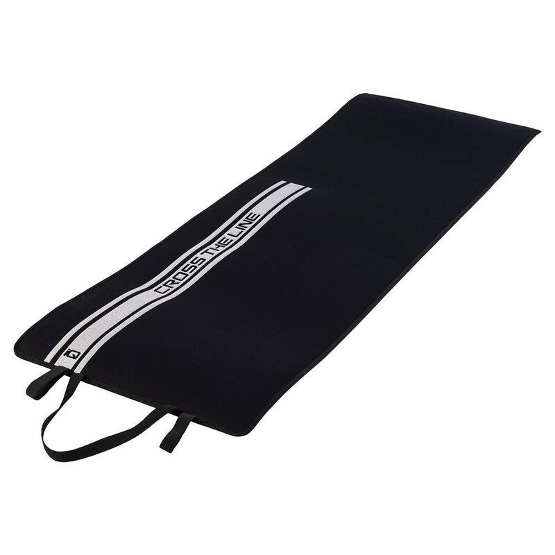 Powerpump Mateva Logo Yoga Mat (Zwart/Zilver)