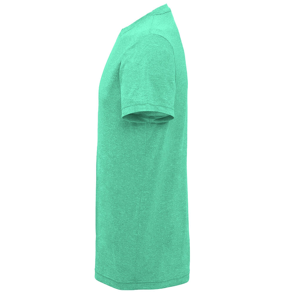 Tri Dri Fitness TShirt, kurzärmlig Herren Grün meliert 3/3
