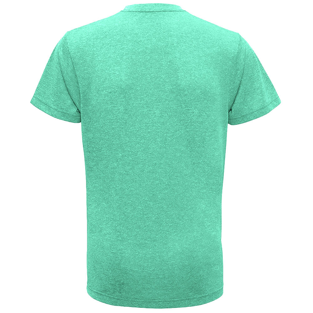 Tri Dri Fitness TShirt, kurzärmlig Herren Grün meliert 2/3