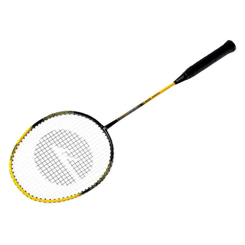 Raquette de badminton SLICE (Jaune vif / Noir)