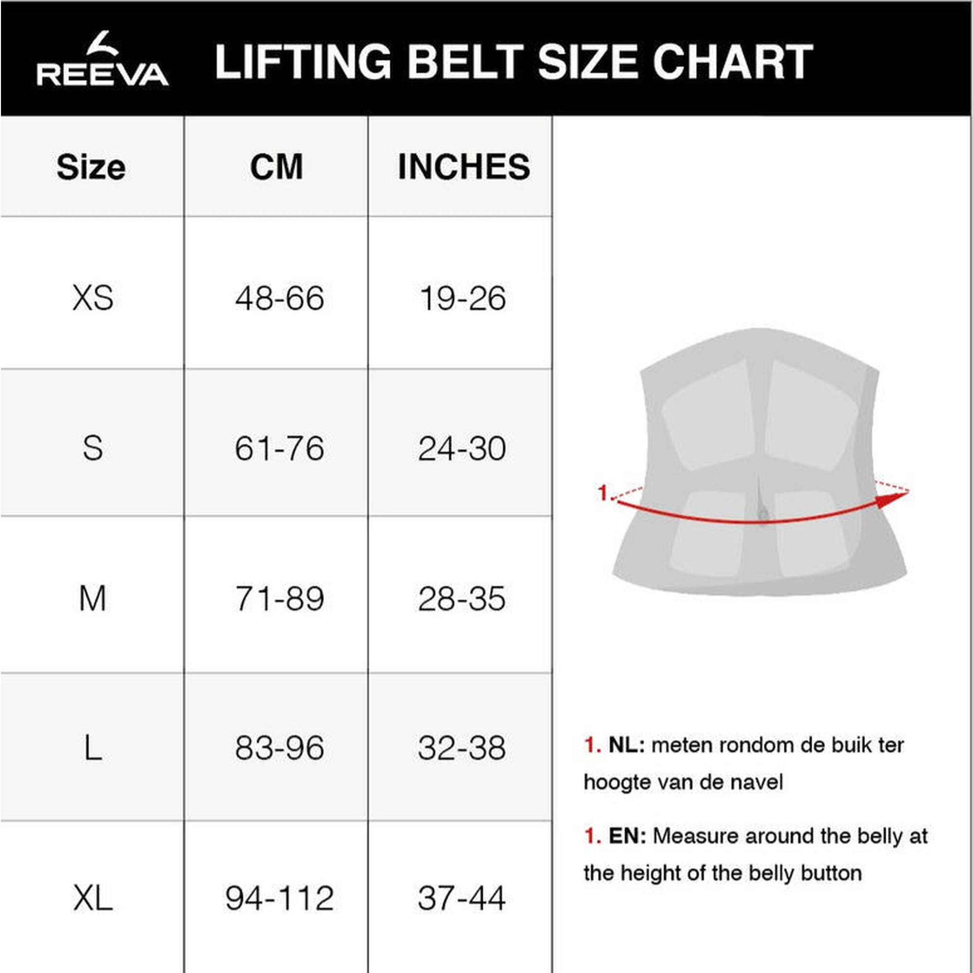 Nylon Gewichthefriem - Lifting Belt