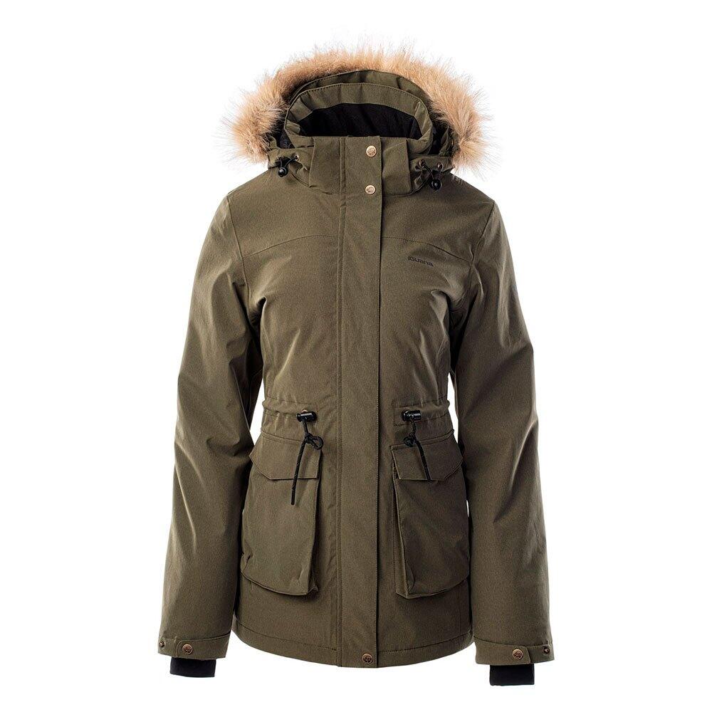 Iguana - Veste Hiver Nermin Femme (vert Kaki Foncé) - Veste - Vert - S - Decathlon