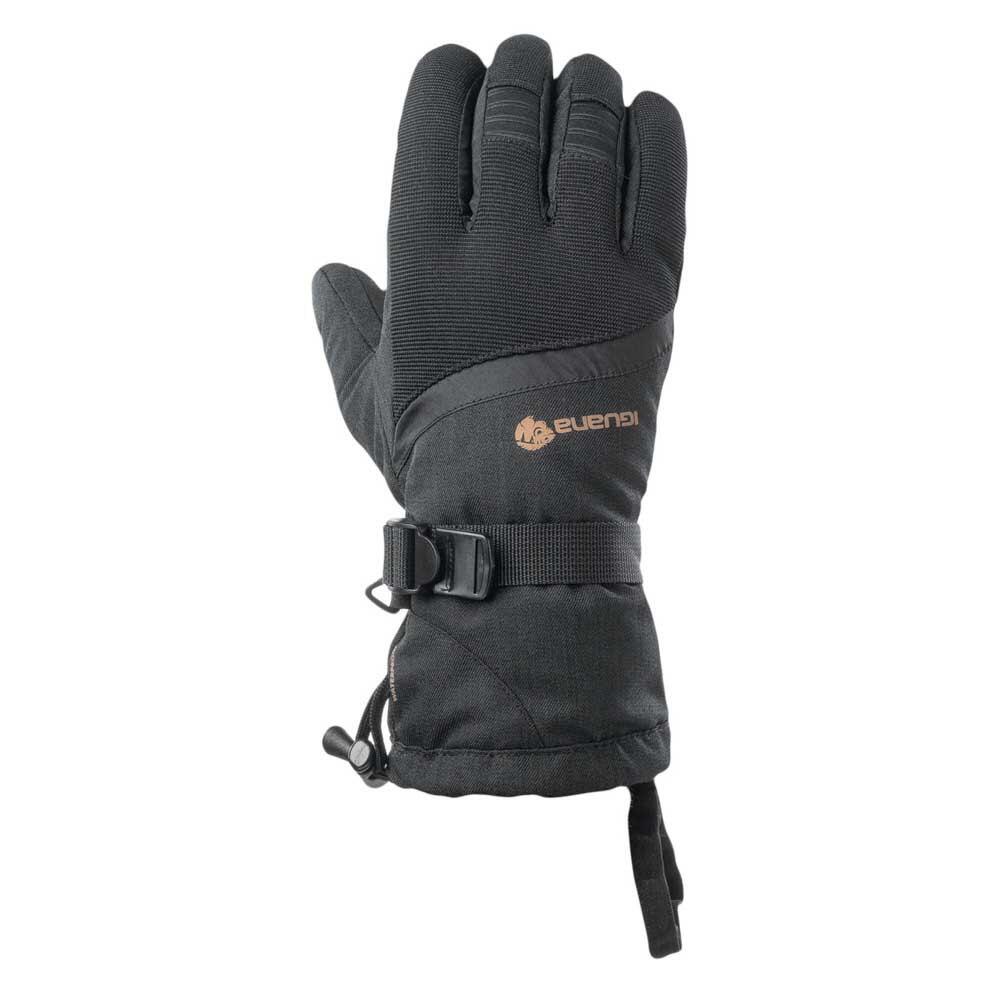 IGUANA Womens/Ladies Kano Ski Gloves (Black)
