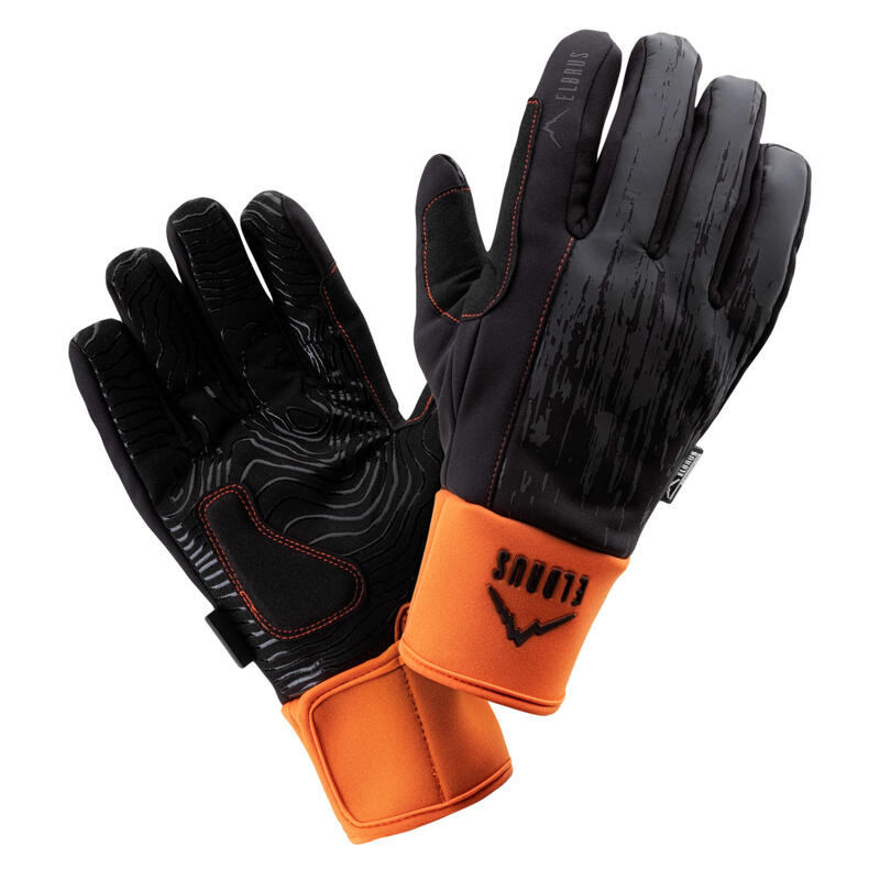 Gants de ski KAUS Homme (Noir / Orange sanguine)