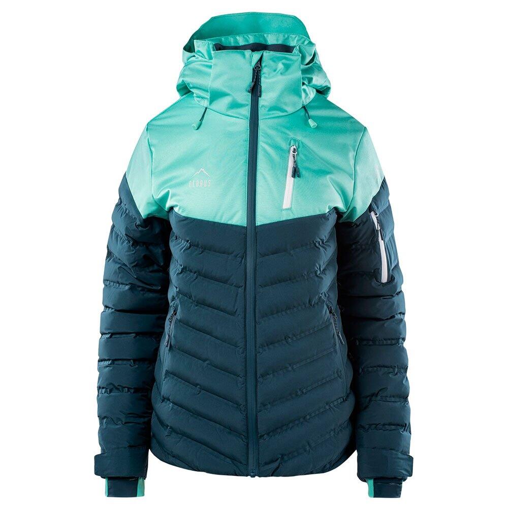 Elbrus - Blouson De Ski Estella Femme (opale / Bleu Nuit) - Veste - Bleu - 36 Xs - Decathlon