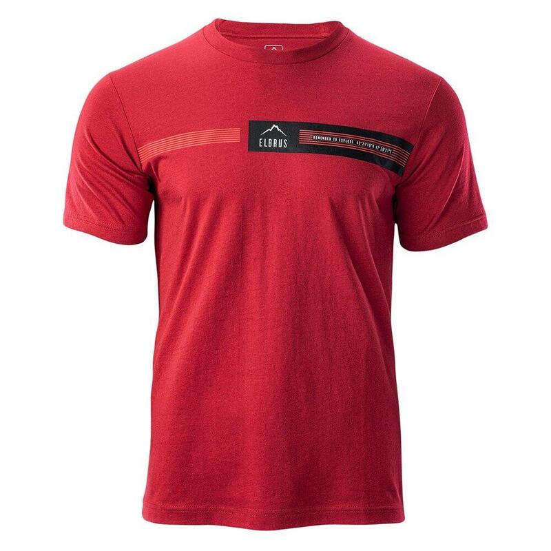 T-Shirt Asmar Homem Malagueta/Vermelho