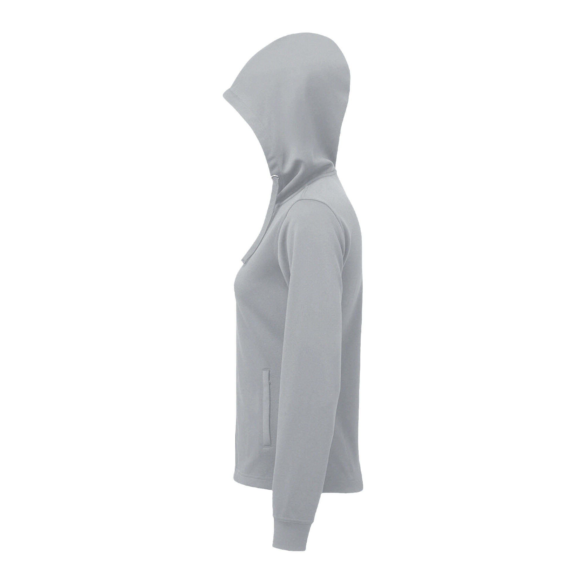 Women's hooded jacket (Heather grey)